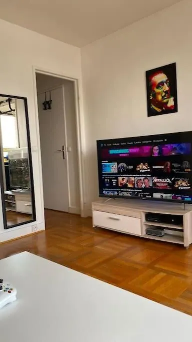 Apartment Nice Loft With Romantic View Over The Eiffel Tower Paris